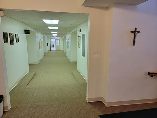 Religious Ed Hallway Lower Level